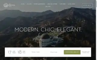 Theoliviahotel.com Screenshot 2024-04-17 03:29:35