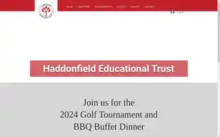 Haddonfieldeducationaltrust.org Screenshot 2024-06-13 09:06:11