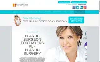 Farahmandplasticsurgery.com Screenshot 2024-07-03 23:50:08