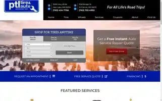 Ptltireandauto.com Screenshot 2024-05-13 14:01:27