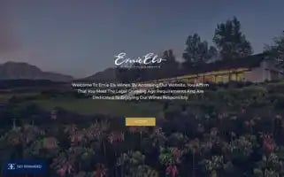 Ernieelswines.com Screenshot 2024-06-12 05:20:52