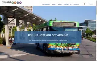 Triangletravelsurvey.com Screenshot 2024-04-26 10:48:07