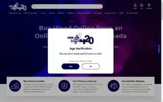 Howhigh420.com Screenshot 2024-05-17 01:10:08