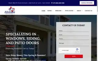 Allstatesidingandwindows.com Screenshot 2024-05-15 11:14:45