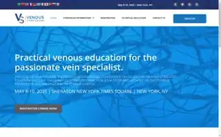 Venous-symposium.com Screenshot 2024-07-04 11:29:34