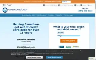 Consolidatedcreditcanada.ca Screenshot 2024-07-03 23:07:50