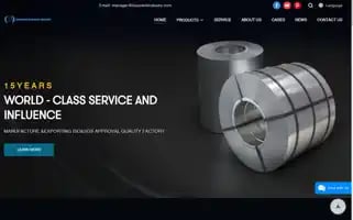 Baosteelindustry.com Screenshot 2024-06-18 00:55:26