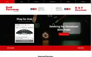Gulffreewaytireauto.com Screenshot 2024-05-10 00:12:13