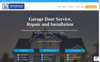 Hometowngaragedoors.com Screenshot 2024-05-10 02:51:04