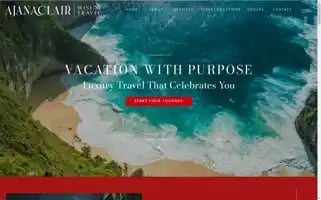Ajanaclairwisetravel.com Screenshot 2024-04-18 14:04:24