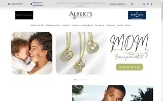 Albertsjewelers.com Screenshot 2024-05-08 11:26:27