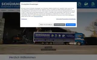Schuemmer-containerdienst.de Screenshot 2024-07-09 07:31:16