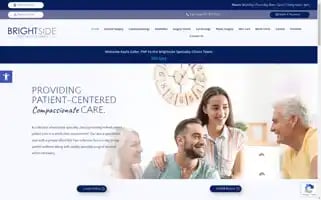Brightsidespecialtyclinics.com Screenshot 2024-07-06 12:26:09