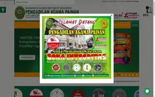 Pa-painan.go.id Screenshot 2024-07-09 12:08:10