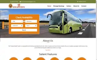 Shripaawanshaktitravels.com Screenshot 2024-04-16 23:18:54