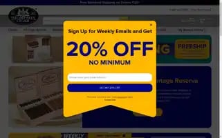 Thompsoncigar.com Screenshot 2024-05-14 12:03:33