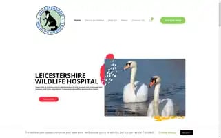 Leicestershirewildlifehospital.org.uk Screenshot 2024-06-12 05:08:18