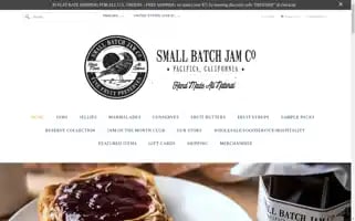 Smallbatchjamco.com Screenshot 2024-05-04 07:26:32
