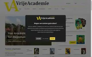 Vrijeacademie.nl Screenshot 2024-07-06 13:12:17