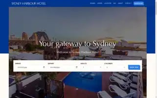Sydneyharbourhotel.com Screenshot 2024-04-17 17:53:49