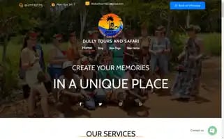 Dullytoursandsafaris.com Screenshot 2024-04-22 12:12:27