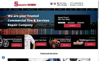 Steepletontire.com Screenshot 2024-05-14 02:11:48