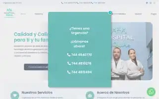 Hospitalaqua.com.mx Screenshot 2024-05-20 13:16:23