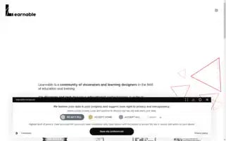 Learnable-europe.eu Screenshot 2024-06-16 10:56:23