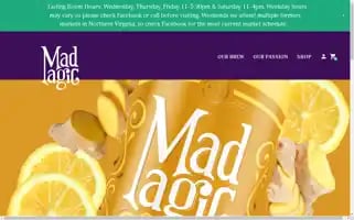 Madmagickombucha.com Screenshot 2024-07-02 19:54:43