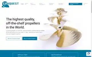 Conquestpropellers.com Screenshot 2024-07-03 09:46:02