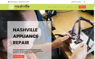 Nashvilleappliancerepair.com Screenshot 2024-06-12 22:45:36