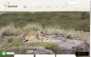 Aslanadventuretours.com Screenshot 2024-04-22 19:41:29