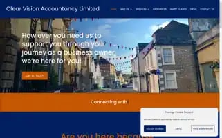 Clearvisionaccountancygroup.co.uk Screenshot 2024-06-29 18:02:22