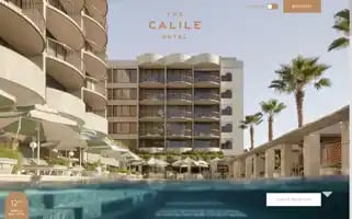 Thecalilehotel.com Screenshot 2024-04-19 12:01:48