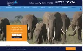 Enchantedescapestravel.co.uk Screenshot 2024-04-17 10:19:43