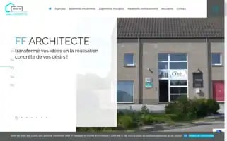 Architecte-fromentin.be Screenshot 2024-07-09 11:49:33