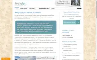 Sangayspahotel.com Screenshot 2024-04-17 16:51:45
