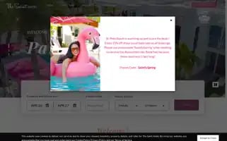 Thesainthotel.com Screenshot 2024-04-26 22:18:22