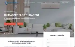 Klimaszerelesbudapest.eu Screenshot 2024-05-20 18:51:25