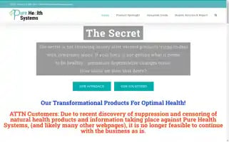 Purehealthsystems.com Screenshot 2024-05-13 14:14:15