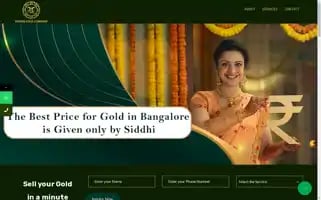 Siddhigoldcompany.com Screenshot 2024-05-24 08:17:53