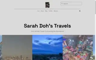 Sarahdohtravels.com Screenshot 2024-04-26 01:50:25