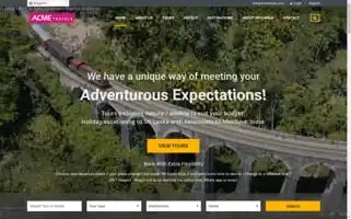 Acmetravels.com Screenshot 2024-04-15 13:23:48