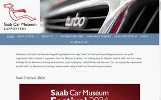 Supportsaabcarmuseum.com Screenshot 2024-06-30 11:08:10