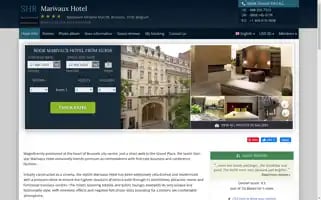 Marivauxhotelbrussels.com Screenshot 2024-04-18 11:51:25