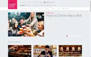 Londondrinksguide.com Screenshot 2024-07-03 18:45:48