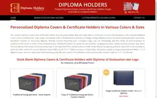 Diplomaholders.com Screenshot 2024-05-09 10:07:11