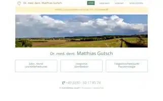 Zahnarzt-gutsch.net Screenshot 2024-07-08 13:59:01