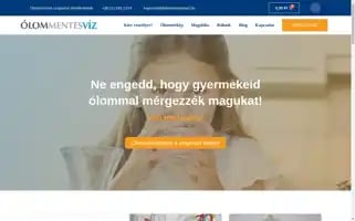 Olommentesviz.hu Screenshot 2024-05-22 09:09:47