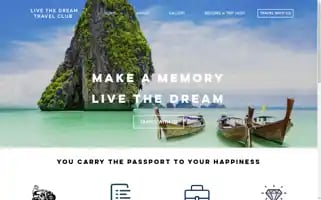 Livethedreamtravelclub.com Screenshot 2024-04-17 10:41:48